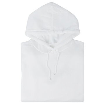 Folded outlet hoodie mockup