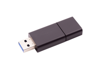Flash Drive, Thumb drive isolated on white background with clipping path
