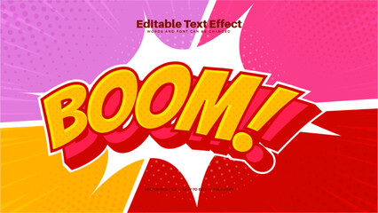 Boom Text Effect © Vectory