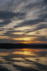 Obraz premium summer sunrise