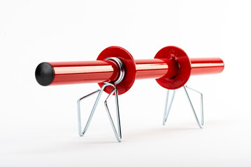 Super giant sports, gym. bodybuilding. Dumbbell.