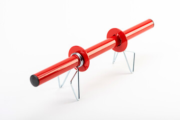 Super giant sports, gym. bodybuilding. Dumbbell.