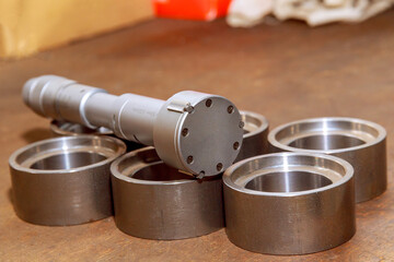 Calibration Bore micrometer. Device for accurate measurement of hole diameter.