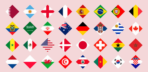 Wallpaper in the colors of Qatar. Vector illustration.