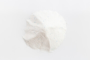 Laundry detergents powder for washing machine. Laundry day concept