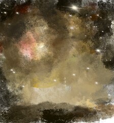background with space, night sky .