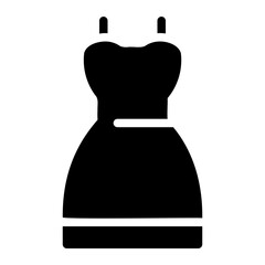 dress glyph icon