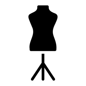 mannequin glyph icon