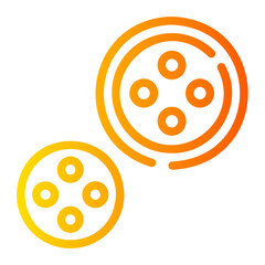 button gradient icon