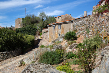 Fototapeta premium View of Castelo Rodrigo Village; Portugal