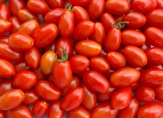red tomatoes background 