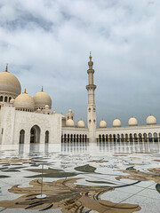 La grande mosquée, Abu Dhabi trip