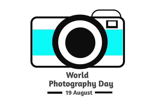 World Photography Day August 19 Poster Design