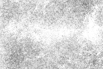 Monochrome particles abstract texture.Overlay illustration over any design to create grungy vintage effect and depth.
