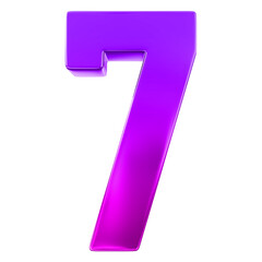 3d number 7