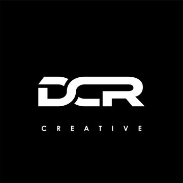 DCR Letter Initial Logo Design Template Vector Illustration