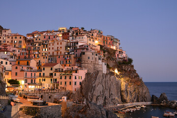 Fototapeta na wymiar Manarola, village des Cinque Terre