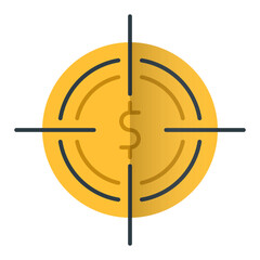 Funds hunting icon