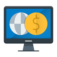 Online business icon