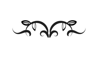 Floral Decoration Elements. Wedding Ornament. 