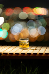 夜景とウイスキー