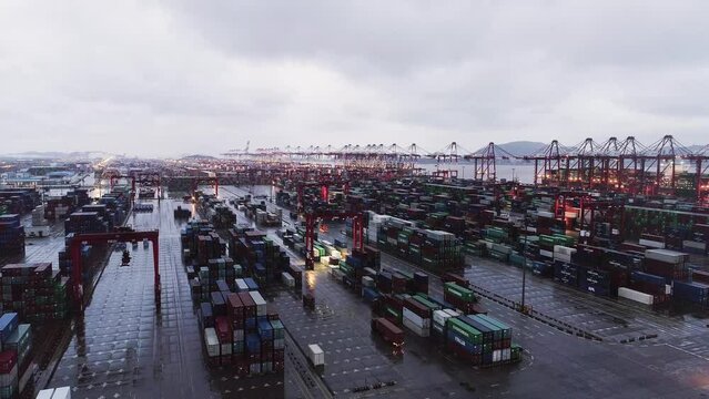 Yangshan Deepwater Harbor, China
