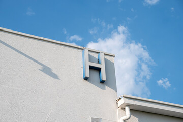 Sign with an H indicating a hotel, Spain