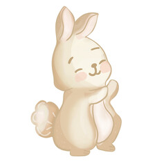 Cute Bunny watercolor
