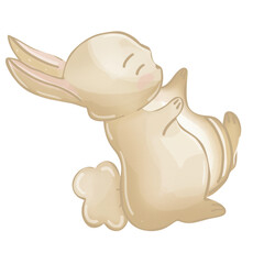 Cute Bunny watercolor