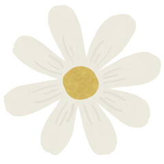 Daisy Flower Element Decoration 