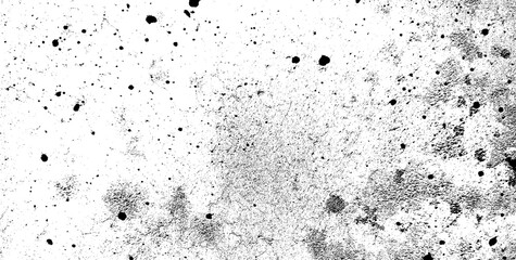 Fototapeta na wymiar Black and white dirty old grain, wall texture for background. Abstract grunge