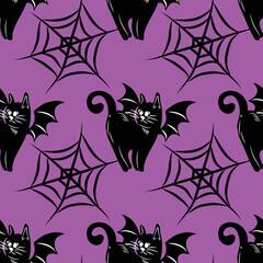 halloween cute item seamless vector design