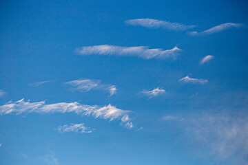 airplane flying over the sky