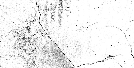 Black and white dirty old grain, wall texture for background. Abstract grunge