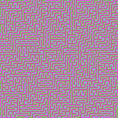 Color Rhombus tile tessellation pattern illustration