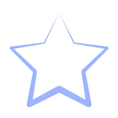 Abstract element star shape retro style 80s-90s