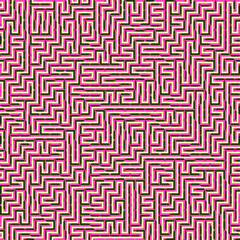 Color Rhombus tile tessellation pattern illustration