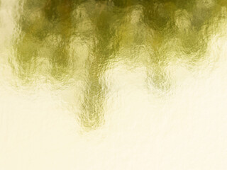 Abstract gold and green background, copy space for text