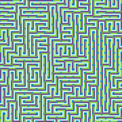 Color Rhombus tile tessellation pattern illustration