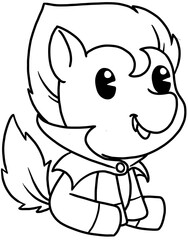 cute little pony coloring page
