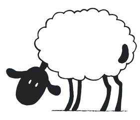 Sheep drawing