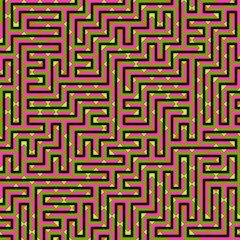 Color Rhombus tile tessellation pattern illustration