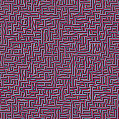 Color Rhombus tile tessellation pattern illustration