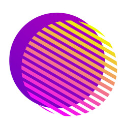 Abstract elements geometric retro style 80s-90s.