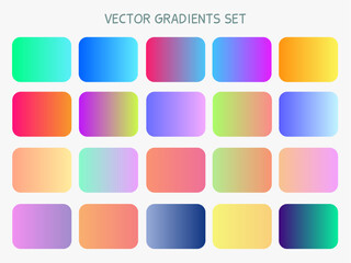 Vector gradients set