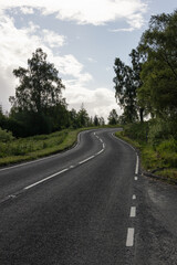 Naklejka premium road to the sky