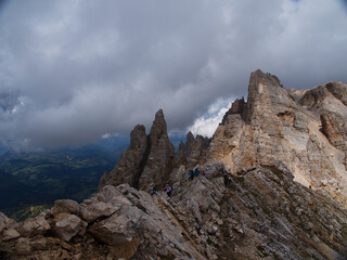 passeggiando in val di fiemme, trentino alto adige, italia