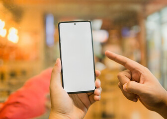 person holding smartphone