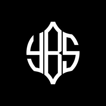 YBS letter logo. YBS best black background vector image. YBS Monogram logo design for entrepreneur and business.

