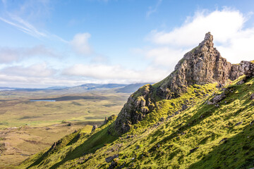 Naklejka premium Quiraing, Skye, Scotland